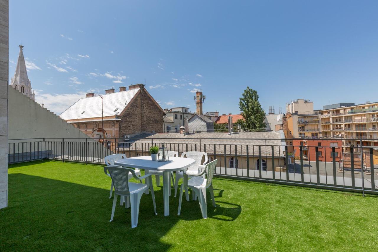 Budapest Downtown Residences Leo - Ac, Elevator, Terrace Ngoại thất bức ảnh