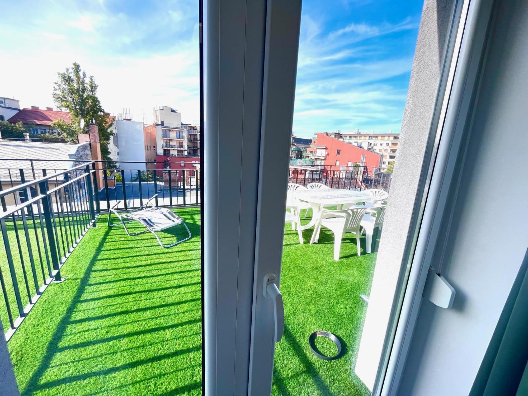 Budapest Downtown Residences Leo - Ac, Elevator, Terrace Ngoại thất bức ảnh