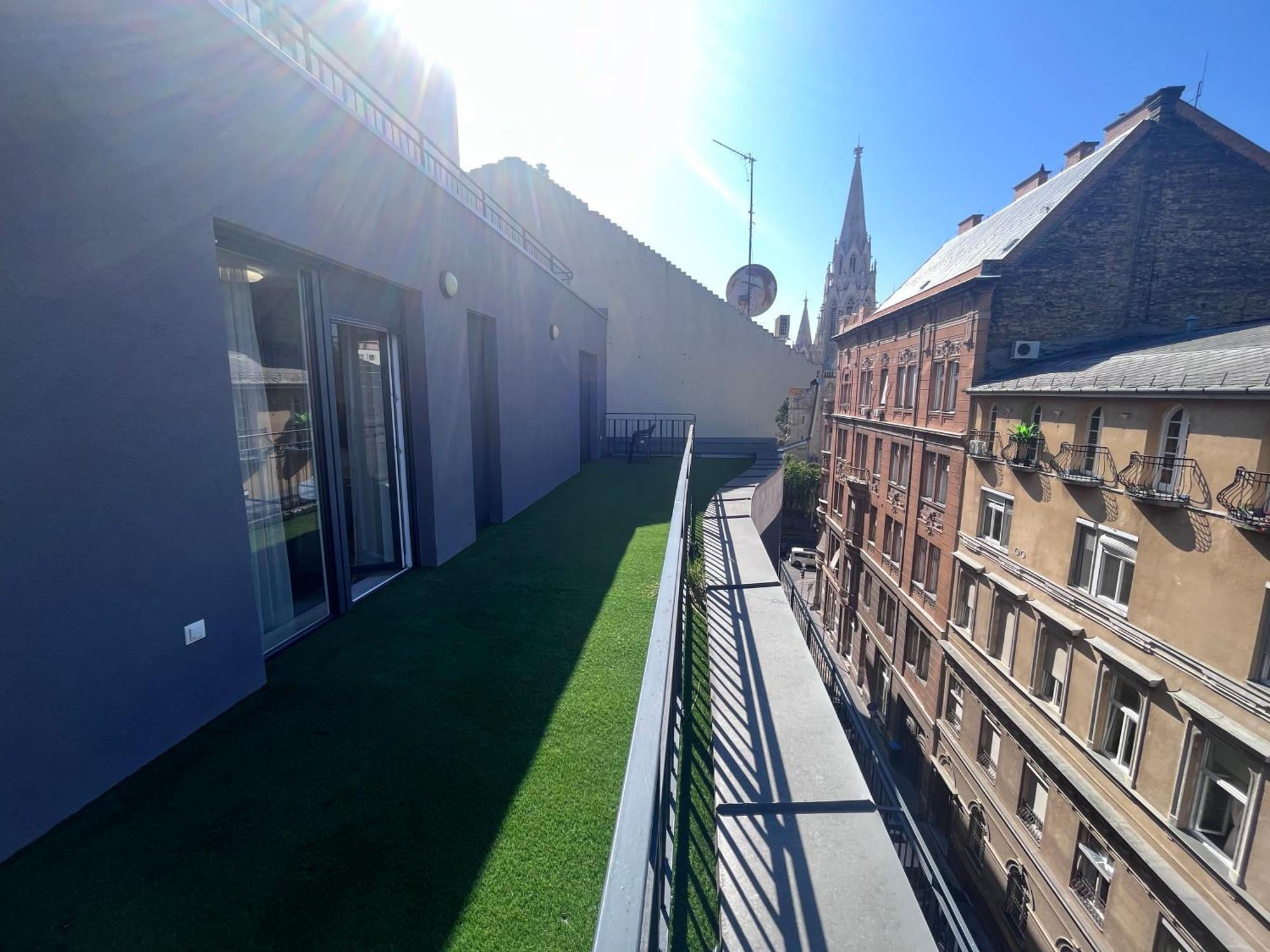 Budapest Downtown Residences Leo - Ac, Elevator, Terrace Ngoại thất bức ảnh